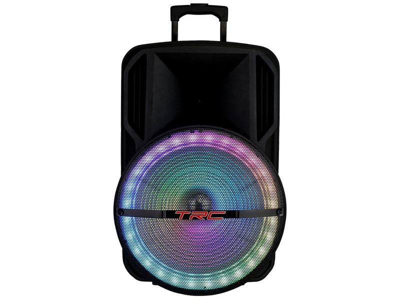 Caixa de Som TRC Amplificada Bluetooth 750W USB 5575 - Caixa de